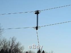 Wide-Band Folded Dipole,Ham T2FD 300W SSB 45 feet, Broadband,1.8-30 Mhz