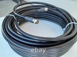 100FT LMR-600 (LSR-600) PL259 to PL259 HAM Radio VHF cable (50 ohm)