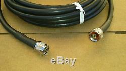 100ft LMR-400 Ham Radio LMR Antenna N Male to N Male coax cable cnt-400