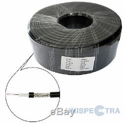 100m RG58 C/U Mil Spec 50 OHM COAX CABLE Low Loss and Very High Quality