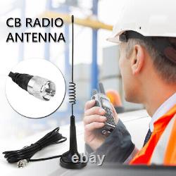 10Mag-1345 26-28MHz CB Radio Antenna with Cable 27MHz High Gain PL259 Connector