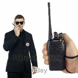 10PCS Two Way Radio Scanner Handheld Police Transceiver Portable F-Antenna HAM