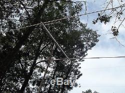 10 11 CB or 12 Meter 2 element yagi beam antenna horizontal ham radio