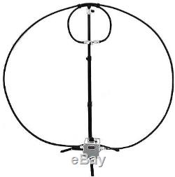 10-40 Meter Alpha Coaxial Loop is a small HF transmit receive Magnetic antenna