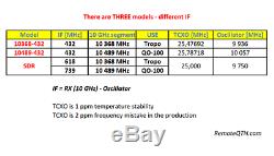10 GHz LNB with TCXO for QO-100 or tropo including bias tee