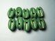 10 Green Glazed Light Weight Ceramic Egg Antenna Insulators Ham Radio New