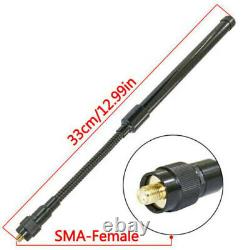 10pcs AR-148 33cm/12.99in Gooseneck VHF/UHF 144/430MHz SMA-F Tactical Antenna