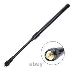 10pcs AR-148 33cm/12.99in Gooseneck VHF/UHF 144/430MHz SMA-F Tactical Antenna