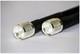 125' LMR 400 Coaxial Cable with PL259 Connectors WP-HST Ends, Low Loss & Flex