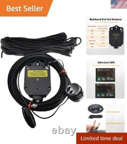150W End Fed Half Wave Antenna for Ham Radio 8 Band 10m 12m 15m 17m 20m 30m 4