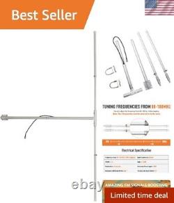 150W FM Transmitter Antenna Outdoor 1/2 Wave FM Dipole Antenna for 87-108MH