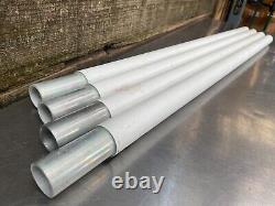 16 FEET Antenna Tower Mast Pole4' ALUMINUM- LOT of 4- 4 FOOT SECTIONS POLES