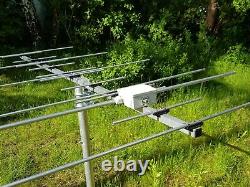 16 el dual band YAGI for 2m and 70cm (144-146 and 430-440 MHz) SO239 socket type