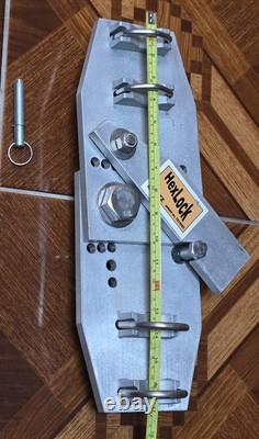 17 Hexbolt Antenna Plates / U Bolts Maintenance Folding Aluminum Mechanism