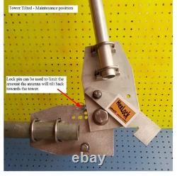 17 Hexbolt Antenna Plates / U Bolts Maintenance Folding Aluminum Mechanism