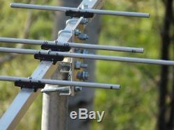 17 el dual band YAGI for 2m and 70cm (144-146 and 430-440 MHz) Socket-PL239/UC1
