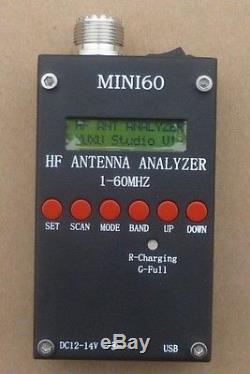 1PC Mini HF ANT SWR Antenna Analyzer SARK100 For Ham Radio Hobbists