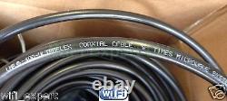 1-130' TIMES LMR400UF Antenna Patch Coax Cable PL-259 UHF Male CB HAM RF LOT
