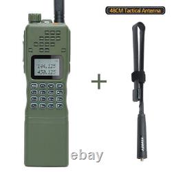 1x Baofeng Ar152 15watt 12000mah Vhf/uhf Military Ham Two Way Radio&48cm Antenna