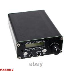 2024 USDX USDR SDR Transceiver All Mode 8 Band HF Ham Radio QRP CW Transceiver