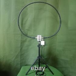 20W Loop Antenna Adjustable 5-30MHz Short Wave Radio Antenna for HF Transceivers