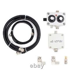 20W QRP Loop Antenna for HF Transceivers ICOM-705 5-30MHz 76-108MHz 110-150MHz