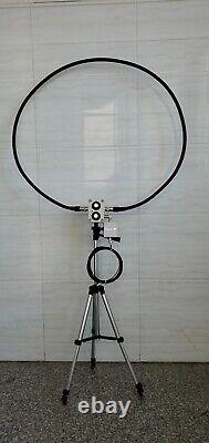 20W QRP Loop Antenna for HF Transceivers ICOM-705 5-30MHz 76-108MHz 110-150MHz