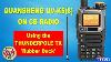 233nb001 Quansheng Uv K5 8 On Cbradio Thunderpole Tx Rubber Duck Antenna