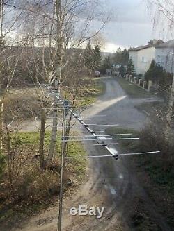 29 el dual band YAGI for 2m and 70cm (144,180-145,600, 432 433,400 MHz) uc1