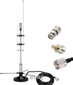 2M 70Cm GMRS Antenna, Outdoor Indoor Desktop Police Scanner Antenna for House, 2