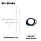 2-Bay High Gain FM Dipole Antenna with 300W 1/2 Power Splitter Kit for Station