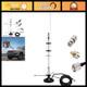 2m 70cm GMRS Antenna for Police Scanner, VHF UHF FM CB, 16.4ft Cable, Magnetic B