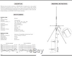 300-3000mhz Scanner Discone Antenna Sd-3000n Sirio Italy