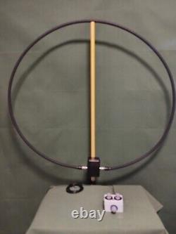 35W Loop Anti-Jamming Antenna for Transceiver 5-30MHz 50-60MHz 76-108MHz