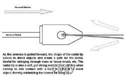 40-6M Micro-Windom OCF Multi-Band HF Ham Radio Antenna Complete