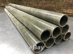 40 FEET-Antenna Tower Mast Pole-4' FIBERGLASS LOT of 10- 4 FOOT SECTIONS POLES