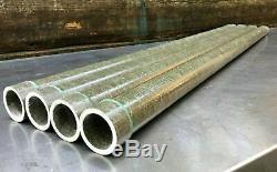 40 FEET-Antenna Tower Mast Pole-4' FIBERGLASS LOT of 10- 4 FOOT SECTIONS POLES