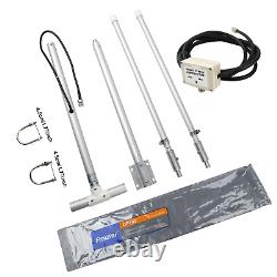 4-Bay High Gain FM Dipole Antenna with 300W 1/4 Power Splitter Kit for Station