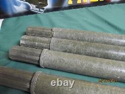 4' Fiberglass Antenna Tower Mast Sections Pole 6 Poles Smooth