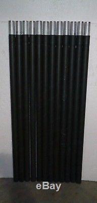 4' Smooth Wall Aluminum Antenna Portable Tower Mast Sections Unused Lot Of 12