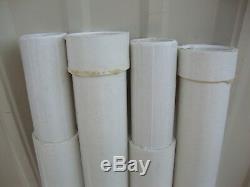 4' White Fiberglass Antenna Portable Tower Mast Sections Unused Lot Of 12