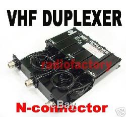 50W VHF 6 Cavity Duplexer f/ GM300-GM3188-GM338 SQ150N
