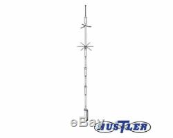 5BTV Hustler 4-Band Vertical HF Antenna 10 15 20 40 80 meters for Ham Radio 5BTV
