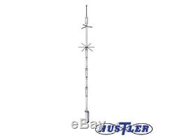 5BTV Hustler 5-Band Vertical HF Antenna 10 15 20 40 80 m for Ham Radio 5-BTV