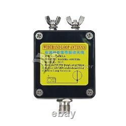 5M-20M Feeder K-480WLA 500K-1GHz MWithSWithFM/AIR/UVHF Full Band Antenna 0-30DB