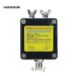 5M/25M/30M Feeder K-480WLA 500K-1GHz MWithSWithFM/AIR/UVHF Full Band Antenna 0-30DB