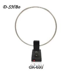 5V/1A Active Loop Antenna Shortwave Antenna 10KHz-159MHz HF Antenna for Radios