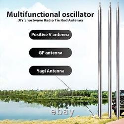 5.6M/18.4FT GP Telescopic Antenna For Ham Radio Shortwave Antenna Antenna New