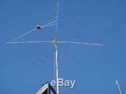 5 BAND HF TWIN-WIRE COBWEB ANTENNA 14,18, 21, 24, 28, 144 MHz