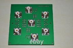 61 DIY KIT 6-way coax remote antenna switch SO-239 HF MW Omron Ham Radio